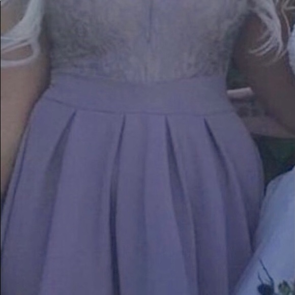 Lilac dress size M - Picture 3 of 6